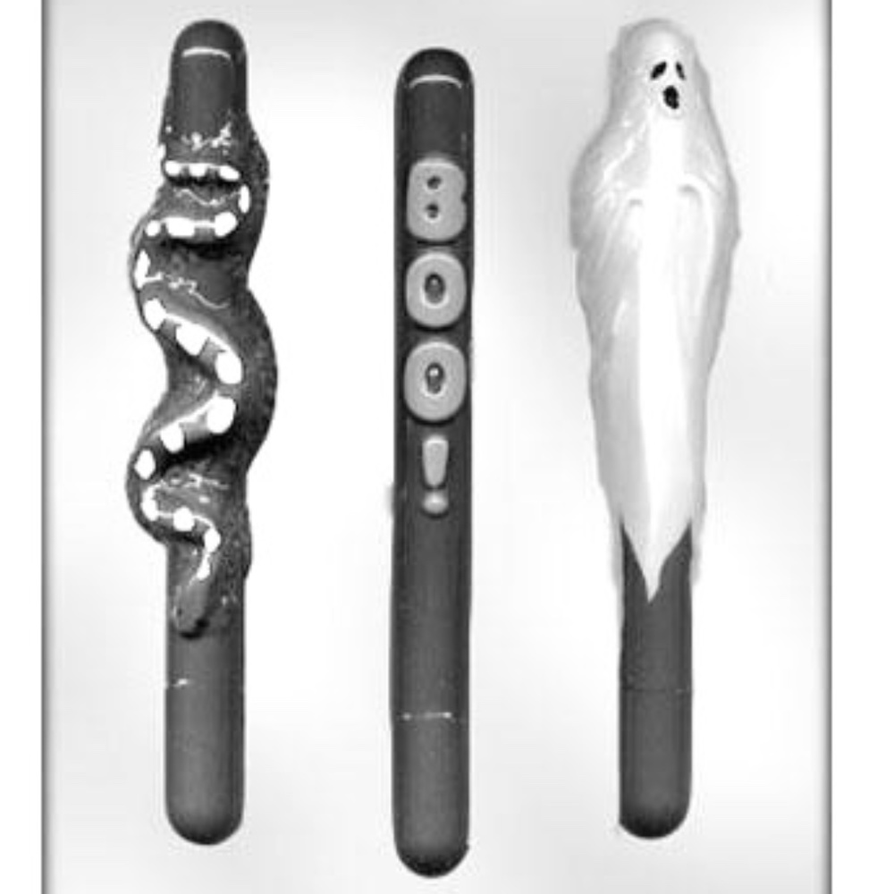 CK Products Halloween Pretzel Rod Chocolate Molds